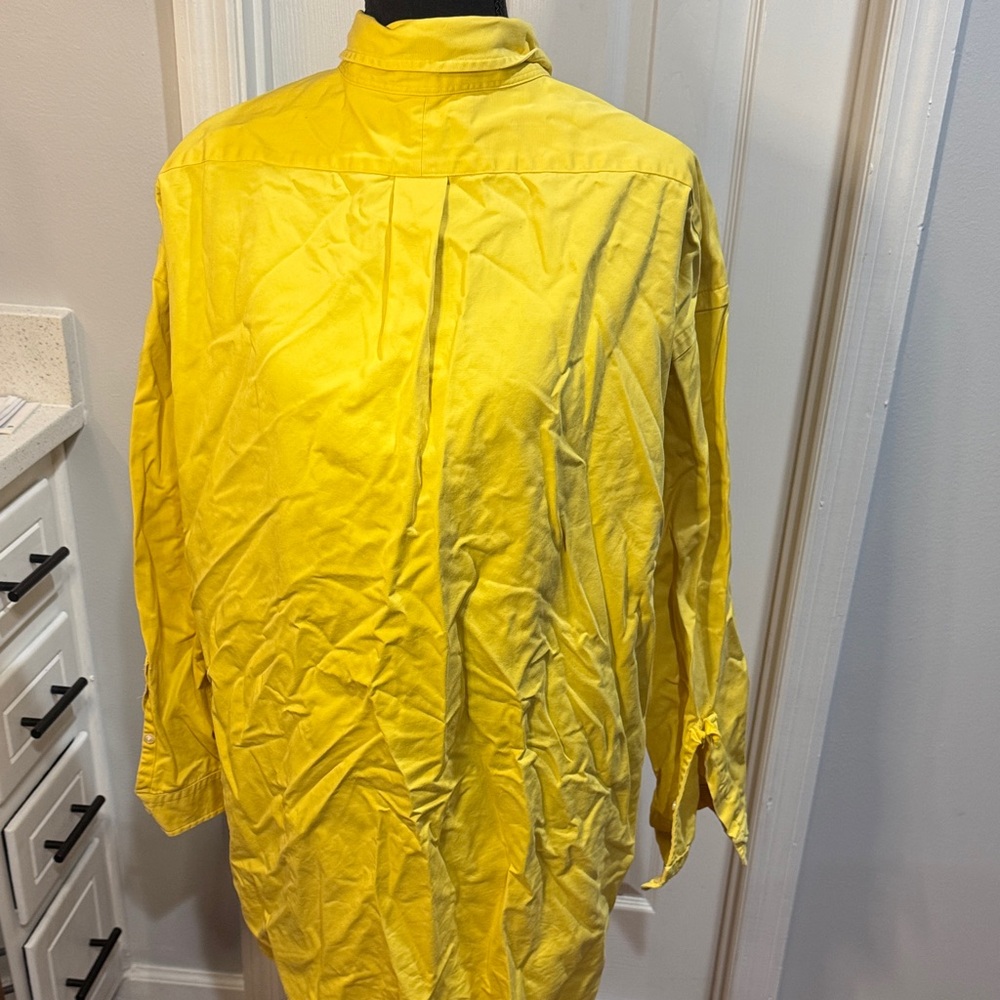 Polo by Ralph Lauren Yellow Shirt Jacket - Picture 2 of 5